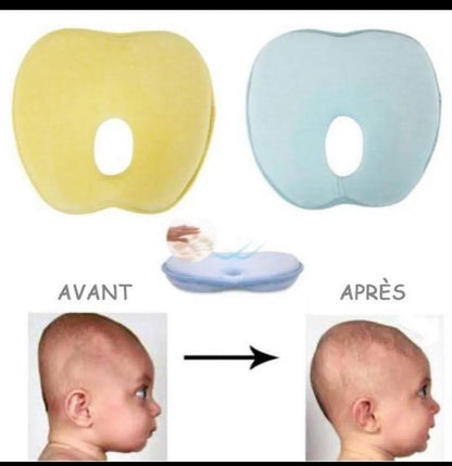 BABYJEM OREILLER ANTI-TETE PLATE - Babyboss.ma - babyjem - pour bébé maroc