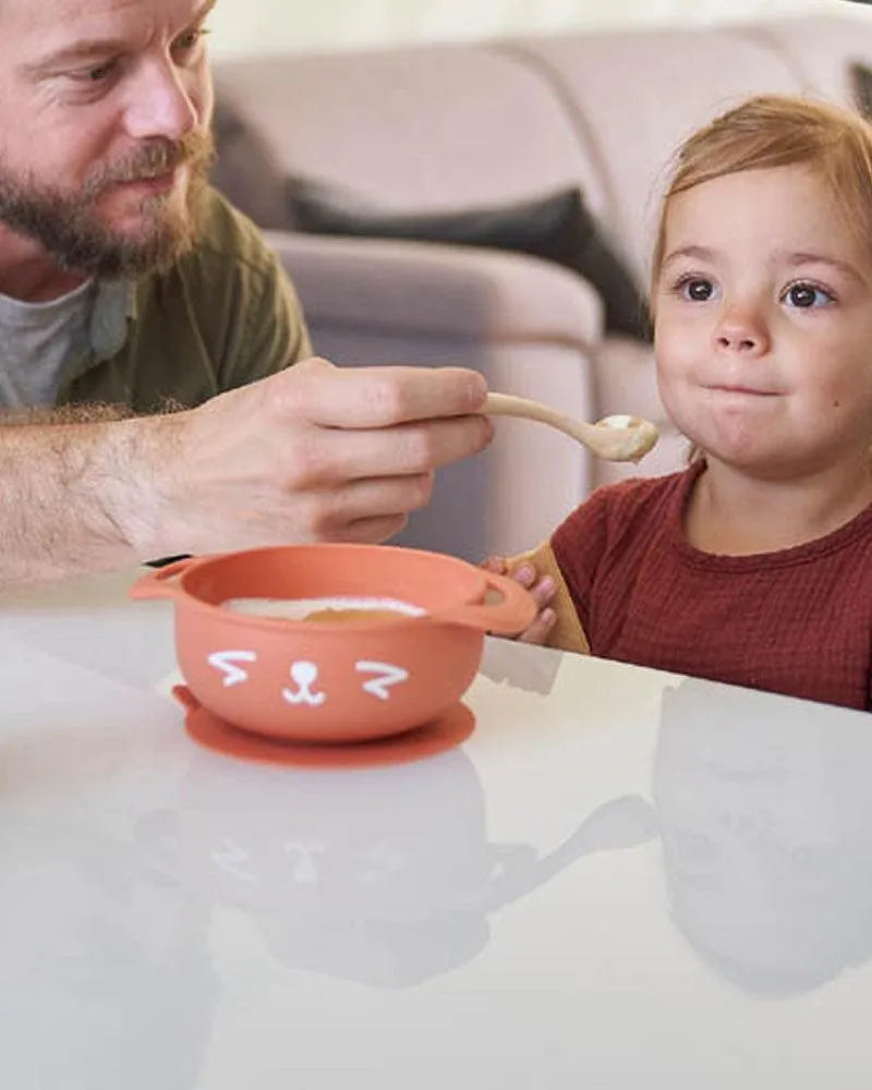 Babymoov Coffret Repas Bol Cuillere TAST'ISY Renard Terracotta - Babyboss.ma - Babymoov - pour bébé maroc