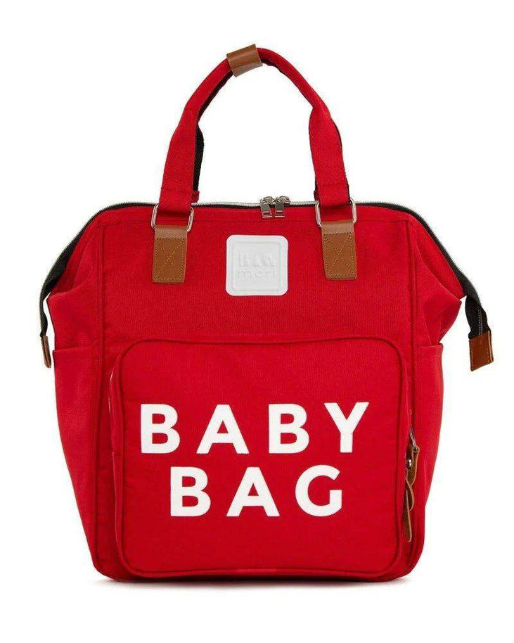 BAGmori Sac à langer Baby Bag Backpack - Rouge - BAGmori - pour bébé Maroc -www.babyboss.ma