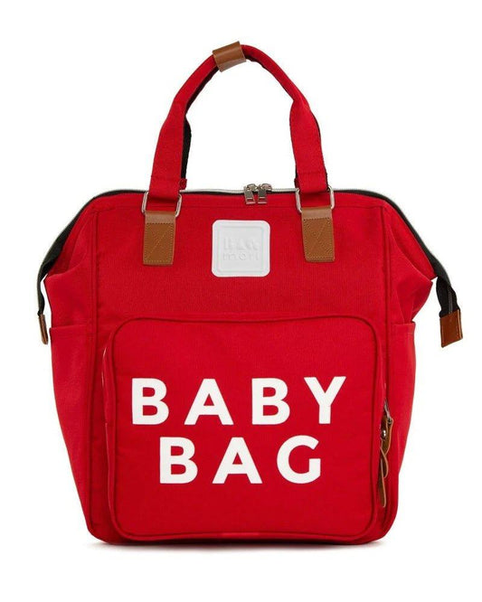 BAGmori Sac à langer Baby Bag Backpack - Rouge - Babyboss.ma - BAGmori - pour bébé maroc