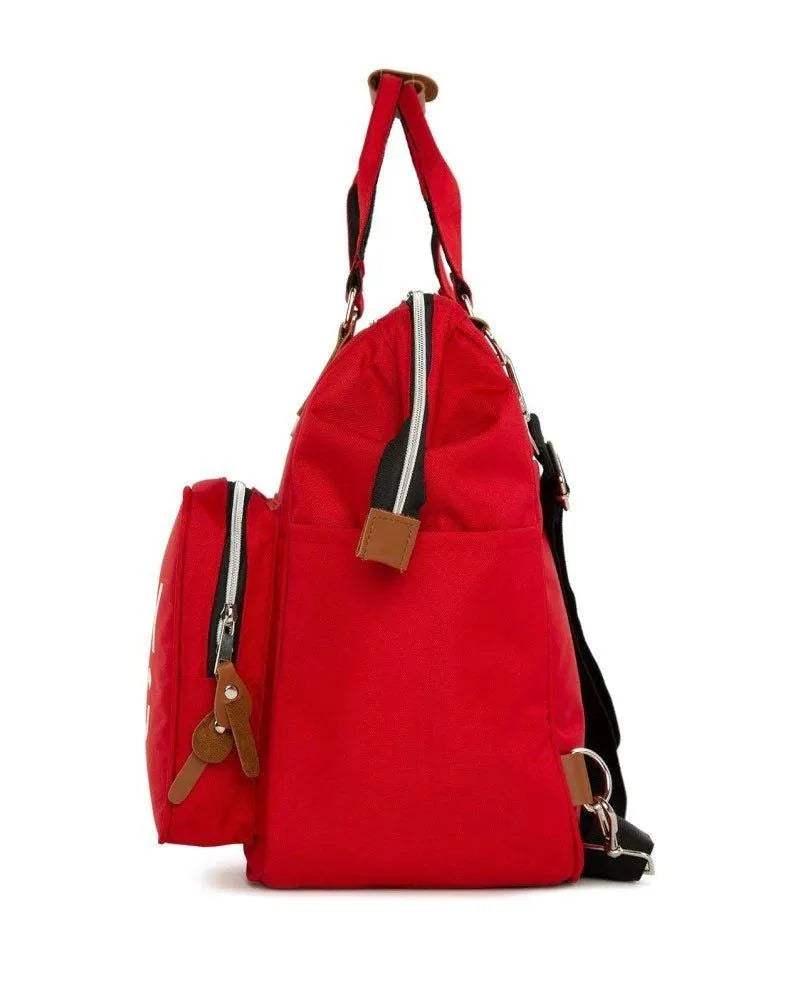 BAGmori Sac à langer Baby Bag Backpack - Rouge - BAGmori - pour bébé Maroc -www.babyboss.ma
