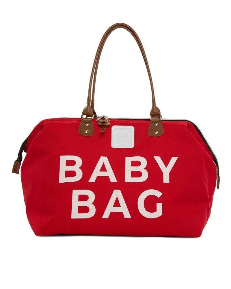 BAGmori Sac à langer Rouge - BAGmori - Sacs à langer pour bébé Maroc -www.babyboss.ma