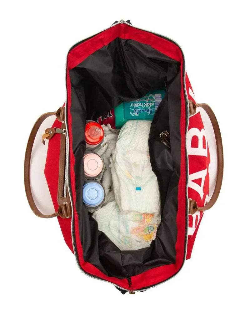 BAGmori Sac à langer Rouge - BAGmori - Sacs à langer pour bébé Maroc -www.babyboss.ma