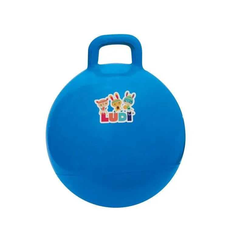 Ballon Sauteur Bleu 45 Cm LUDI - Babyboss.ma - Ludi - pour bébé maroc