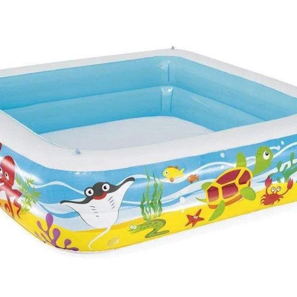 BESTWAY - Piscine avec pare-soleil 140x140x114 cm - bestway - pour bébé Maroc -www.babyboss.ma