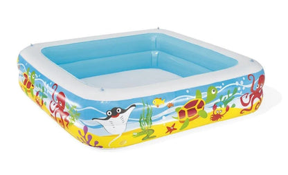 BESTWAY - Piscine avec pare-soleil 140x140x114 cm - Babyboss.ma - bestway - pour bébé maroc