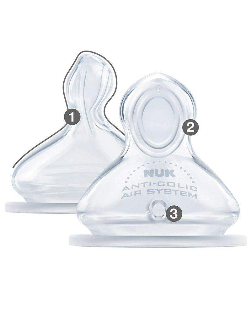 Biberon Classic Love NUK 6-18M - Rose - NUK - Biberon pour bébé Maroc -www.babyboss.ma