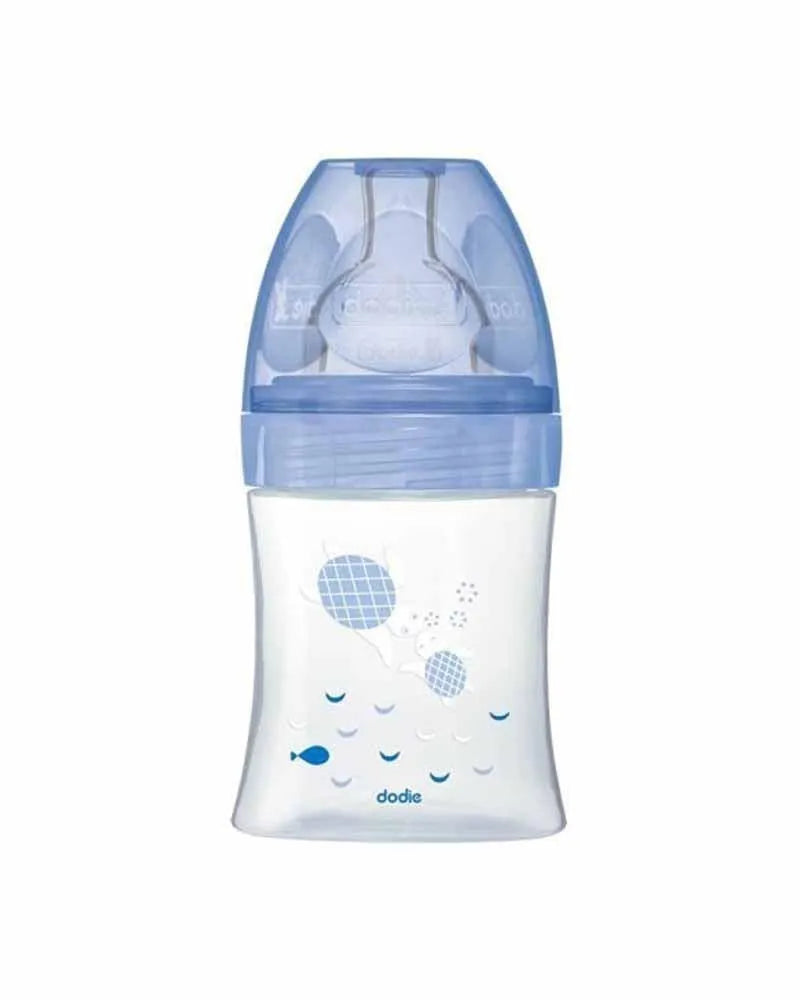 Biberon Dodie Anti-Colique Sensation+ 150ml (0-6m) - Mer - Babyboss.ma - Dodie - pour bébé maroc