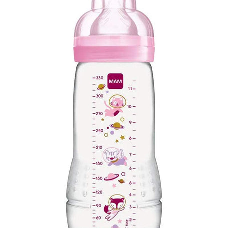 Biberon MAM Easy Active 330 ml - Rose - MAM - Biberon pour bébé Maroc -www.babyboss.ma