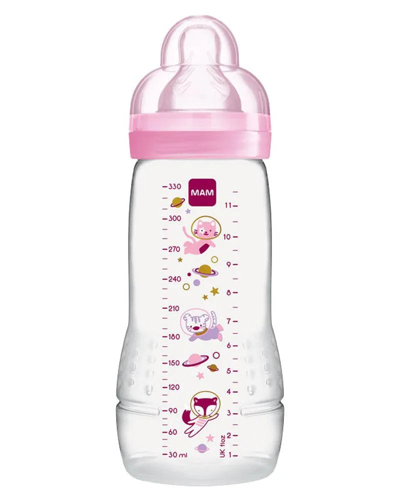 Biberon MAM Easy Active 330 ml - Rose - Babyboss.ma - MAM - pour bébé maroc