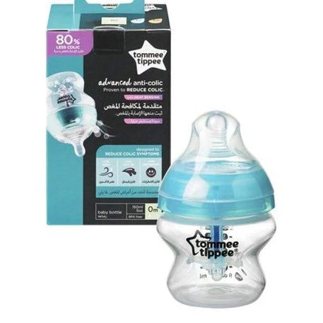 Biberon Tommee Tippee anti-colique avancé 0m+ Turquoise - 150ml - Tommee Tippee - Biberon pour bébé Maroc -www.babyboss.ma