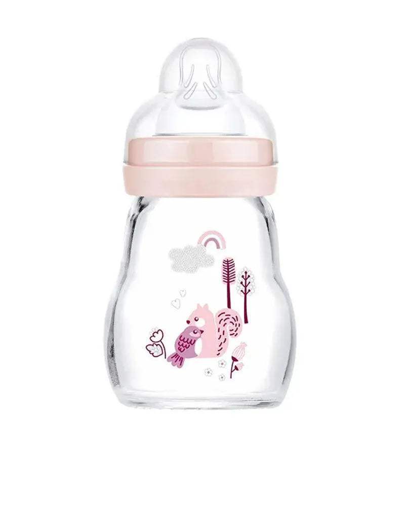 biberon-mam-en-verre-170ml-rose-babyboss-ma-mam-pour-bebe-maroc-1 - Babyboss.ma -bebe-maroc