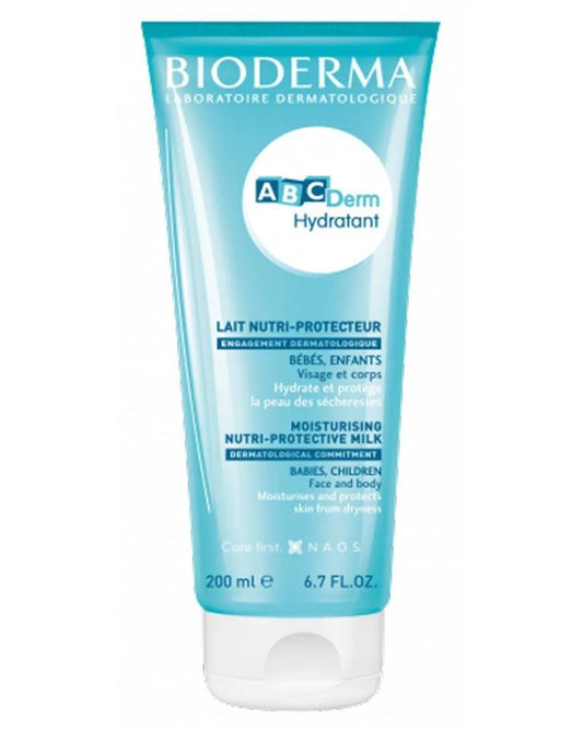 Bioderma ABCDerm Lait Nutri-Protecteur – 200ml - Babyboss.ma - Bioderma ABCDerm - pour bébé maroc