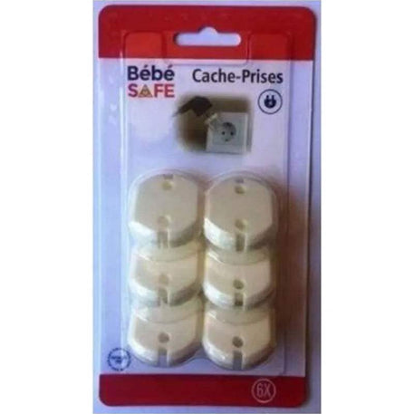 Cache Prises (6pcs) - Bébé Safe - Bébé Safe - Sécurité Maison pour bébé Maroc -www.babyboss.ma