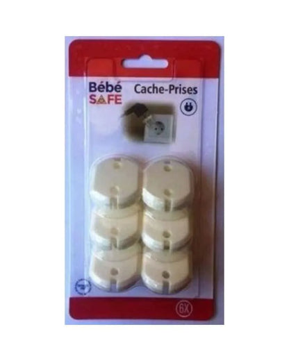 Cache Prises (6pcs) - Bébé Safe - Babyboss.ma - Bébé Safe - pour bébé maroc