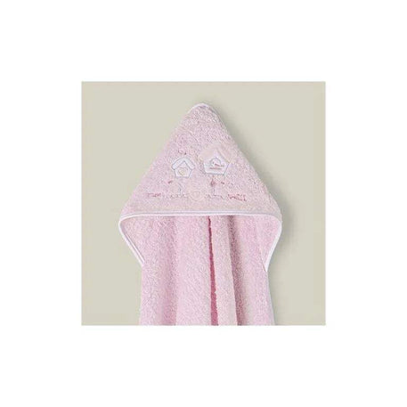 cape de bain – pink – Interbaby - Interbaby - pour bébé Maroc -www.babyboss.ma