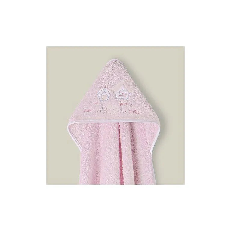 cape de bain – pink – Interbaby - Babyboss.ma - Interbaby - pour bébé maroc