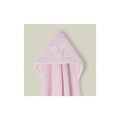 cape de bain – pink – Interbaby - Babyboss.ma - Interbaby - pour bébé maroc