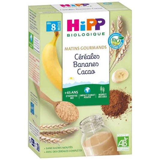 Céréales Bananes Cacao - Babyboss.ma - Hipp - pour bébé maroc