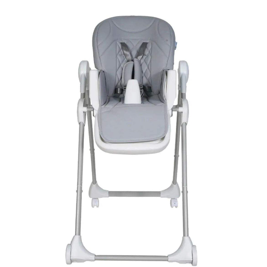 CHAISE HAUTE ÉVOLUTIVE GRIS CLAIR – MON BÉBÉ - mon bebe - pour bébé Maroc -www.babyboss.ma