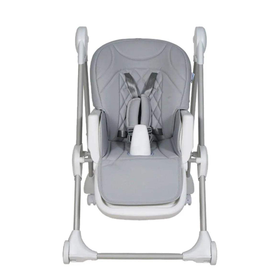 CHAISE HAUTE ÉVOLUTIVE GRIS CLAIR – MON BÉBÉ - mon bebe - pour bébé Maroc -www.babyboss.ma