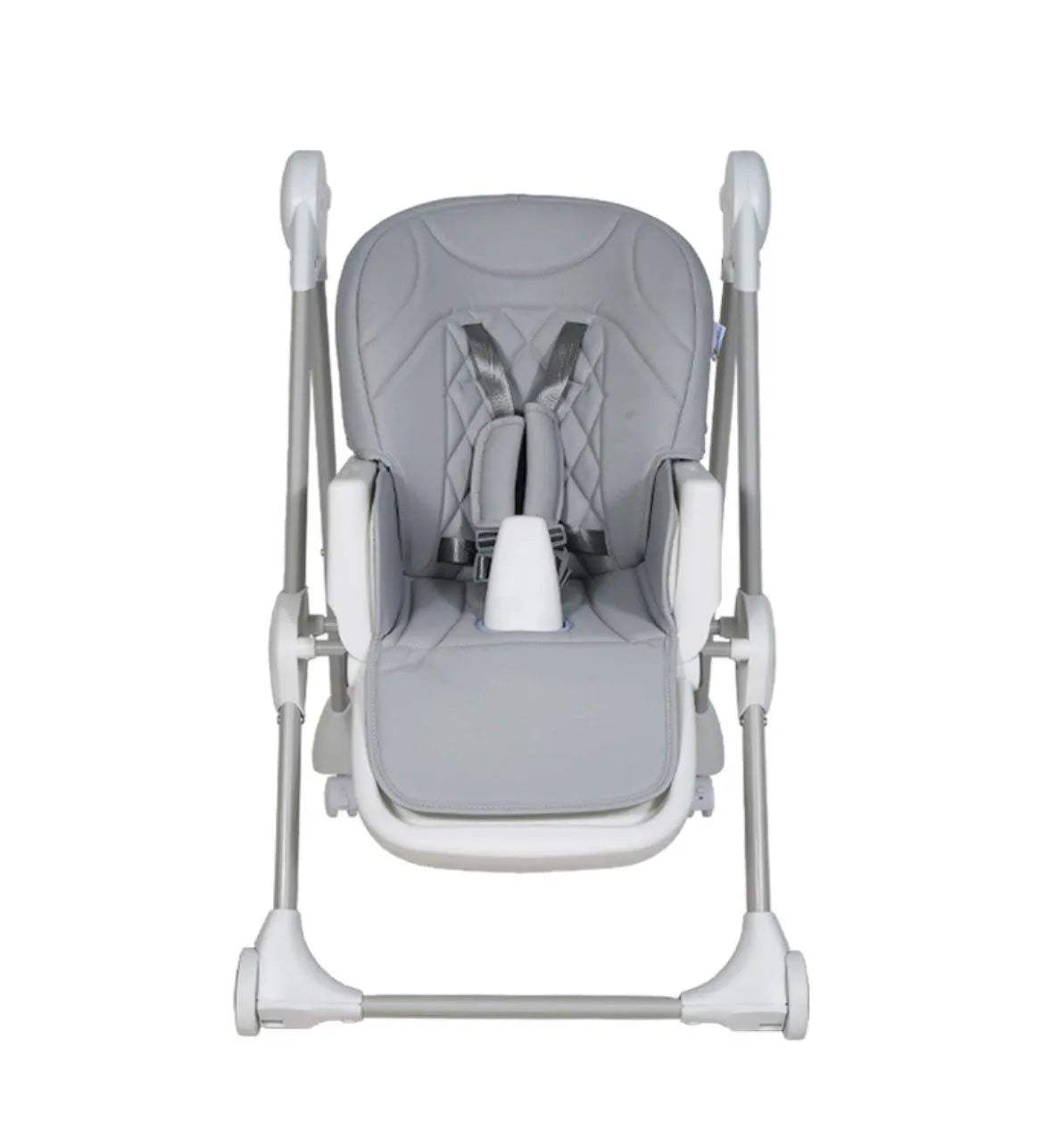 CHAISE HAUTE ÉVOLUTIVE GRIS CLAIR – MON BÉBÉ - mon bebe - pour bébé Maroc -www.babyboss.ma