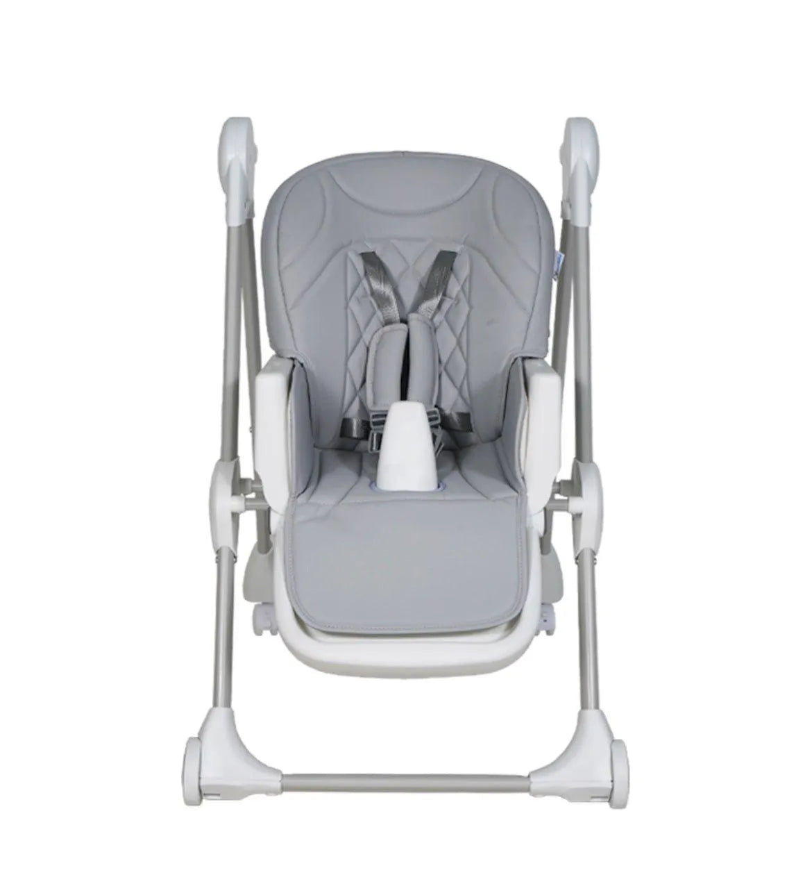 CHAISE HAUTE ÉVOLUTIVE GRIS CLAIR – MON BÉBÉ - Babyboss.ma - mon bebe - pour bébé maroc