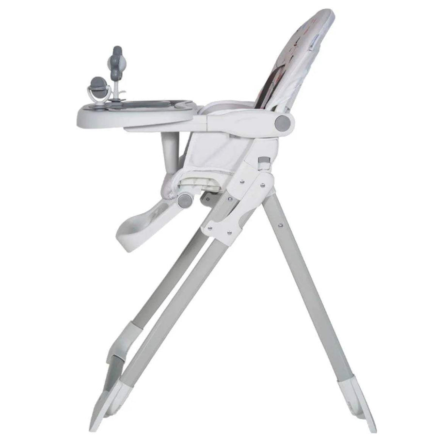 CHAISE HAUTE GRIS JUNGLE – MON BÉBÉ - mon bebe - pour bébé Maroc -www.babyboss.ma