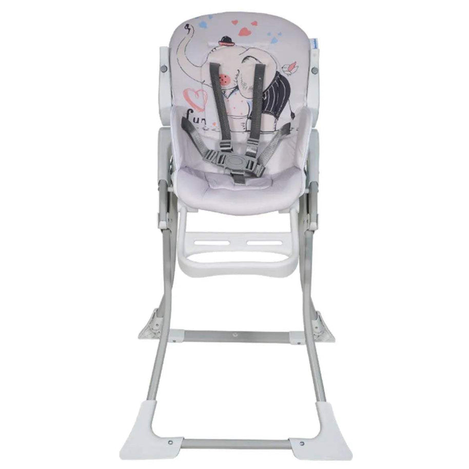 CHAISE HAUTE GRIS JUNGLE – MON BÉBÉ - mon bebe - pour bébé Maroc -www.babyboss.ma