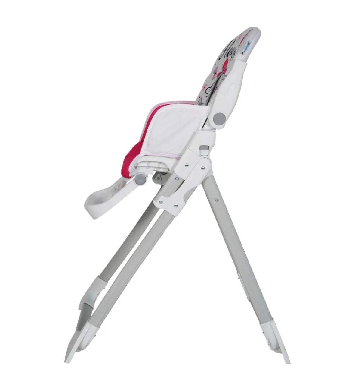 CHAISE HAUTE JUNGLE ROSE – MON BÉBÉ - mon bebe - pour bébé Maroc -www.babyboss.ma