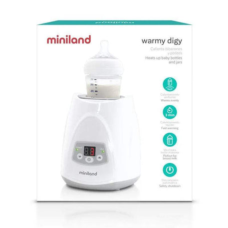 Chauffe Biberon warmy digy - Miniland - Miniland - Chauffe Biberons pour bébé Maroc -www.babyboss.ma