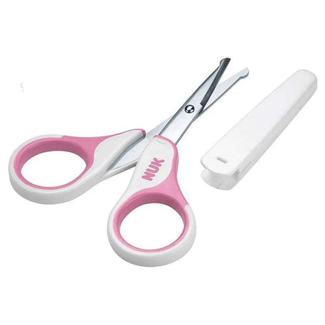 Ciseaux avec étui NUK - Rose - NUK - Manucure pour bébé Maroc -www.babyboss.ma