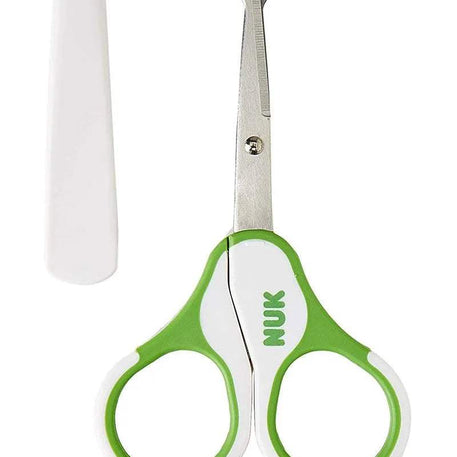 Ciseaux avec étui NUK - Vert - NUK - Manucure pour bébé Maroc -www.babyboss.ma