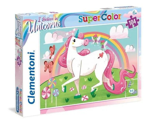 CLEMENTONI - Puzzle SuperColor 104 pcs - babyboss toys - pour bébé maroc