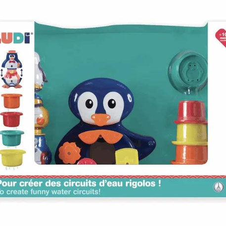 COFFRET DE BAIN PINGOUIN - Ludi - Hygiène et Soin pour bébé Maroc -www.babyboss.ma