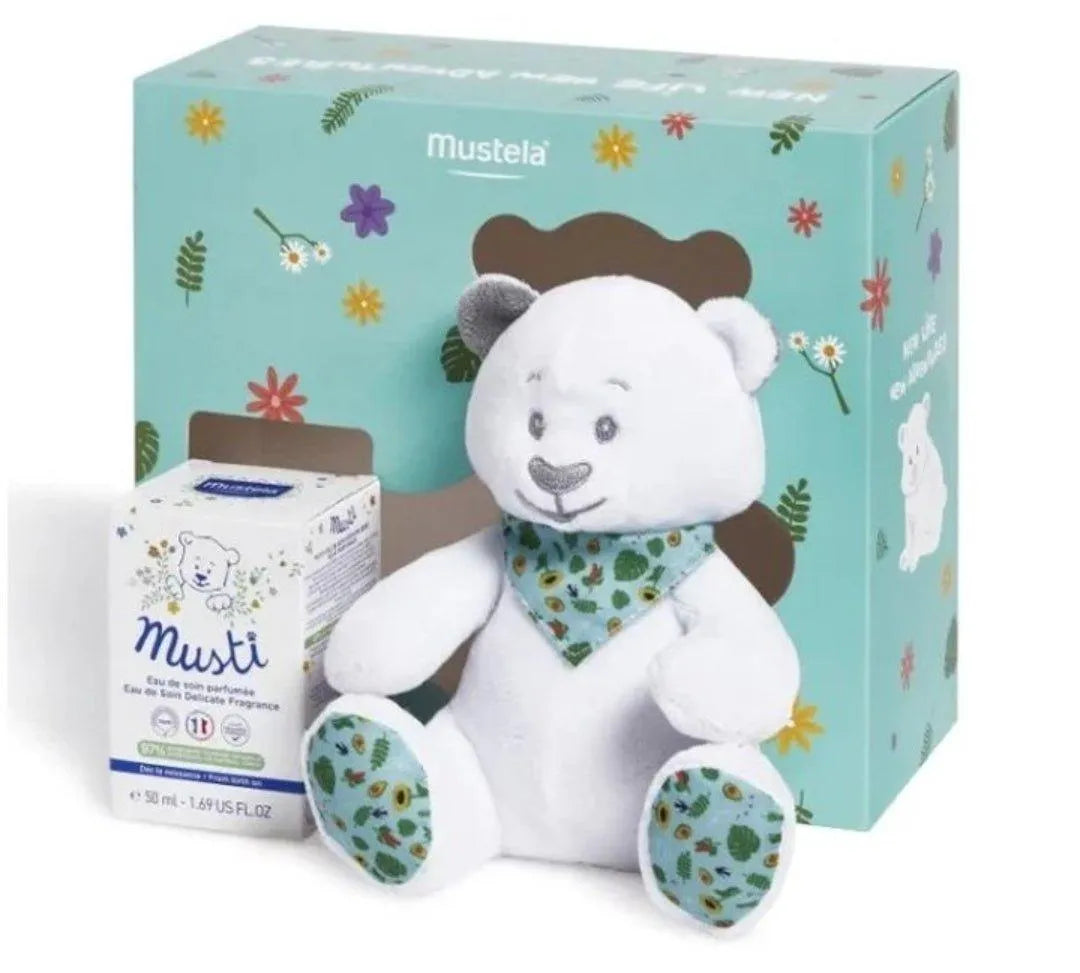 Coffret musti parfum plus doudou offert - Babyboss.ma - Mustela - pour bébé maroc