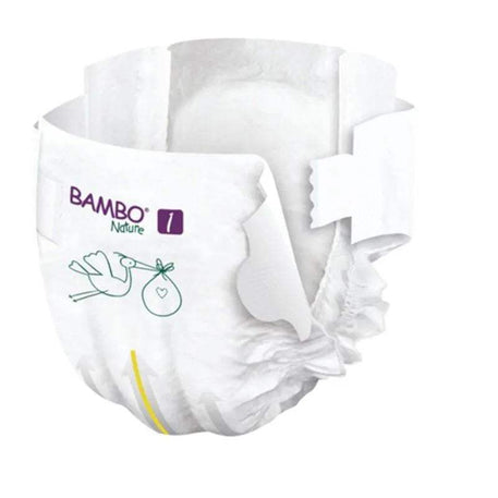 Couches Bambo Nature Taille 1 (2-4 kg) - Bambo Nature - Hygiène et Soin pour bébé Maroc -www.babyboss.ma