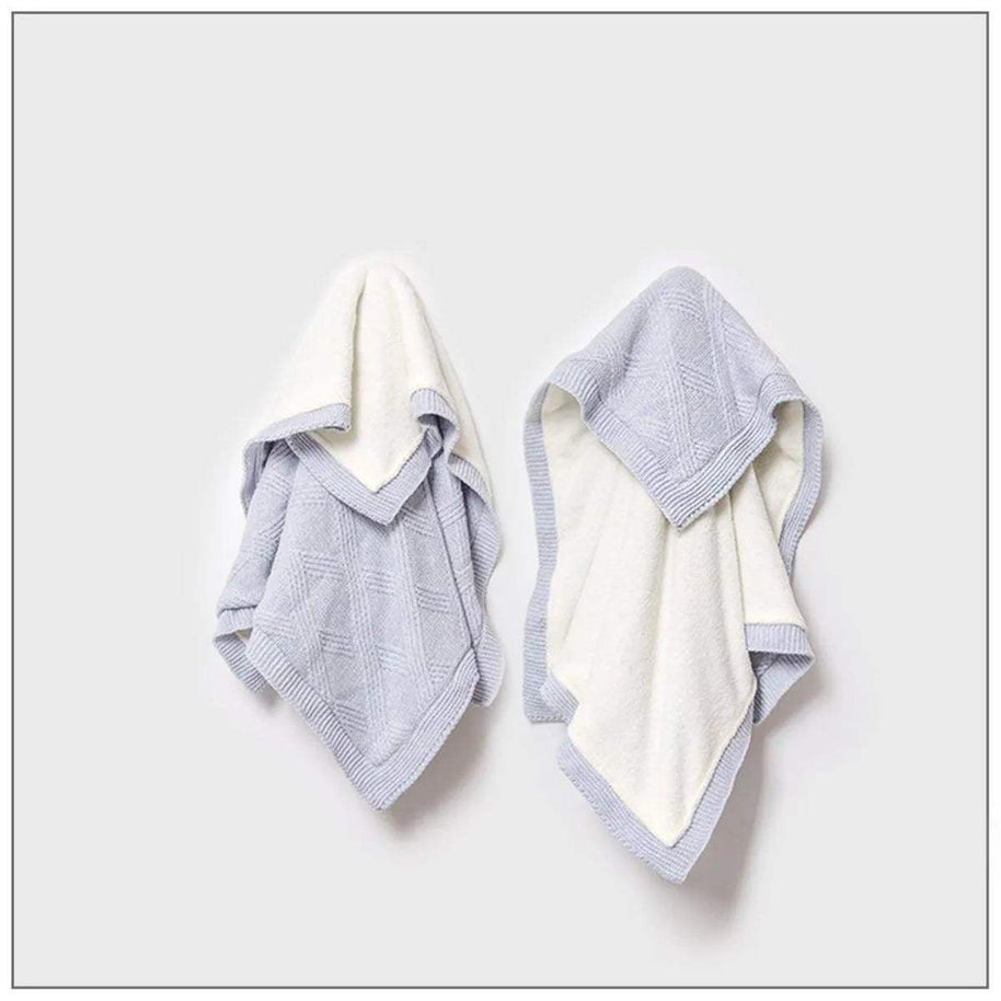 COUVERTURE EN TRICOT ZIGZAG VELSOFT - Taffy - pour bébé Maroc -www.babyboss.ma