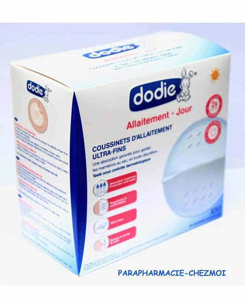Dodie Coussinet d'allaitement Jour - 30 unités - Dodie - Coussinet d'allaitement pour bébé Maroc -www.babyboss.ma