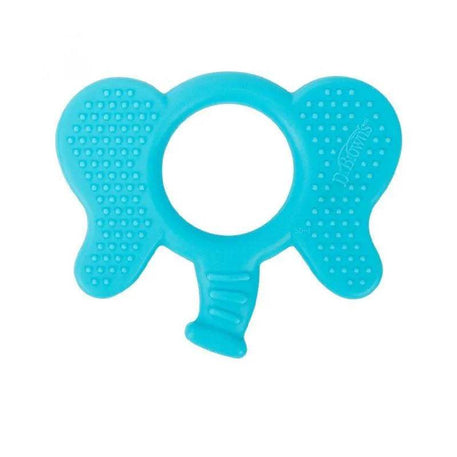 Dr. Brown's Anneau de dentition Flexees Friends Elephant 3M+ - Blue - Dr. Brown's - Anneau de dentition pour bébé Maroc -www.babyboss.ma