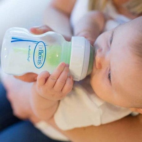 Dr. Brown's Biberon 150ml Cole large 0M+ - Dr. Brown's - Biberon pour bébé Maroc -www.babyboss.ma