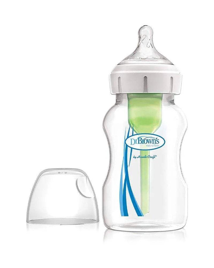 Dr. Brown's Biberon 330ml Cole large tétine L2 3M+ - Dr. Brown's - pour bébé maroc - www.babyboss.ma