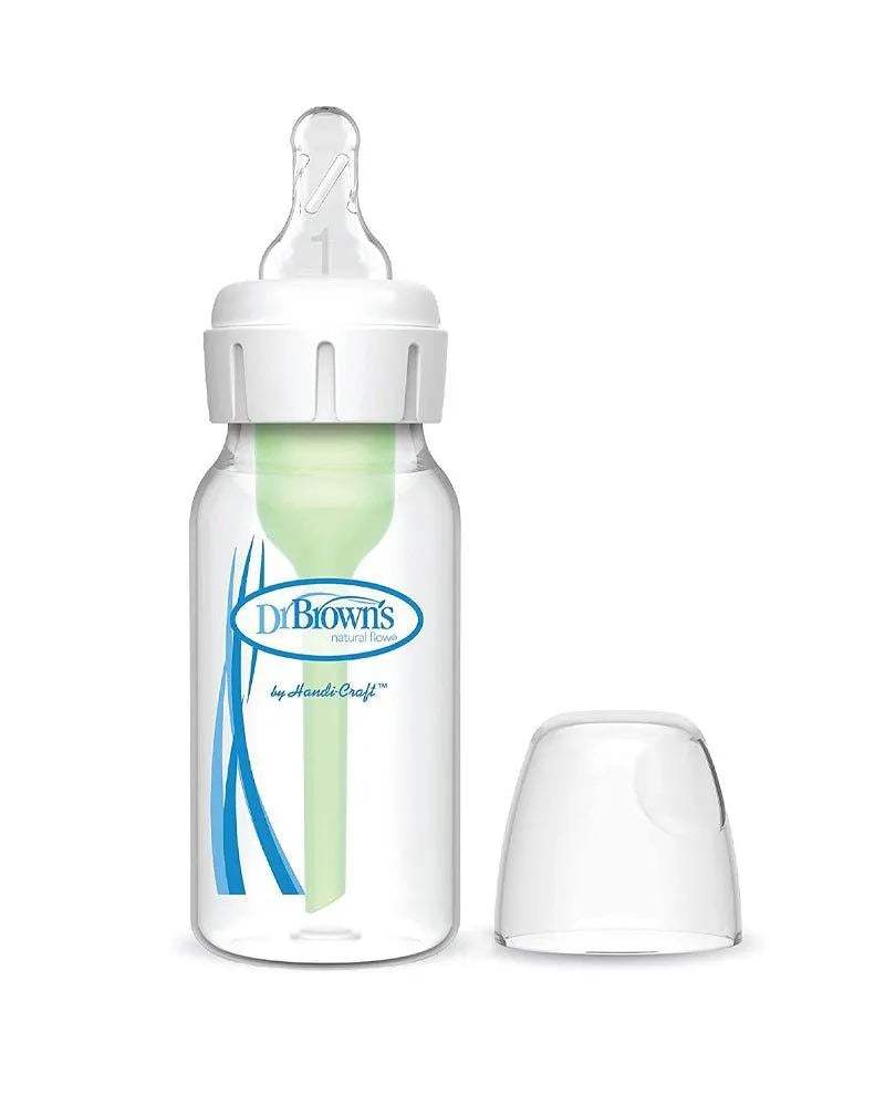 Dr. Brown's Biberon Cole étroit - 120ml - Dr. Brown's - Biberon pour bébé Maroc -www.babyboss.ma