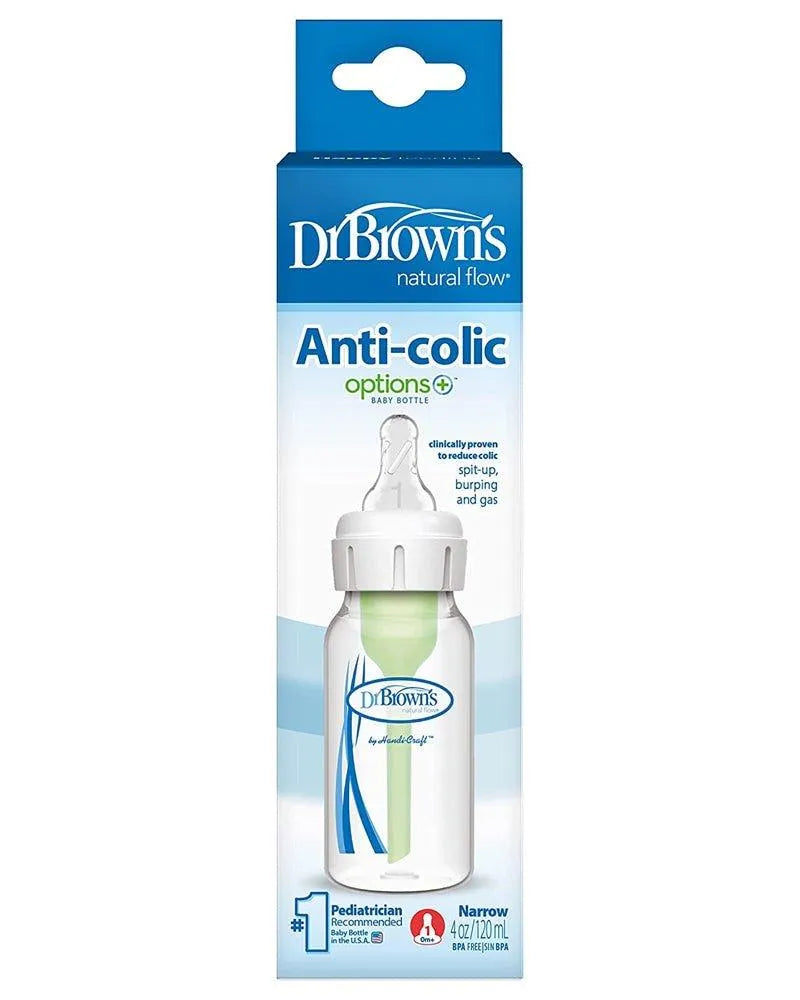 Dr. Brown's Biberon Cole étroit - 120ml - Babyboss.ma - Dr. Brown's - pour bébé maroc