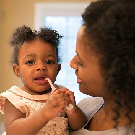 Dr. Brown's Brosse à dents 0-3A - Rose - Dr. Brown's - Hygiène et Soin pour bébé Maroc -www.babyboss.ma