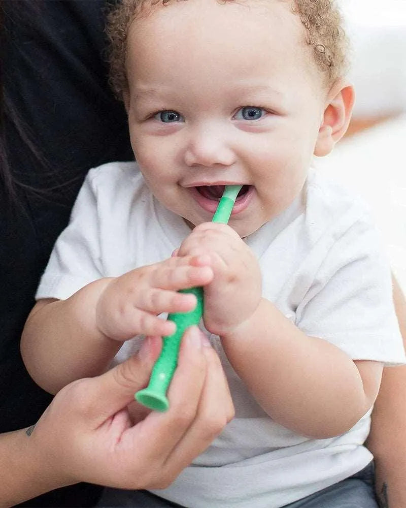 Dr. Brown's Brosse à dents 0-4A - Crocodile - Babyboss.ma - Dr. Brown's - pour bébé maroc