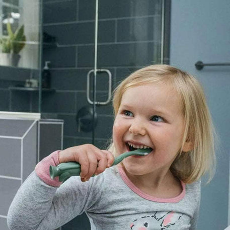 Dr. Brown's Brosse à dents 1-4A - Dinosaure - Dr. Brown's - Hygiène et Soin pour bébé Maroc -www.babyboss.ma