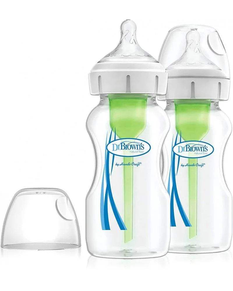 Dr. Brown's Pack 2 biberons Cole large - 270ml - Dr. Brown's - Biberon pour bébé Maroc -www.babyboss.ma