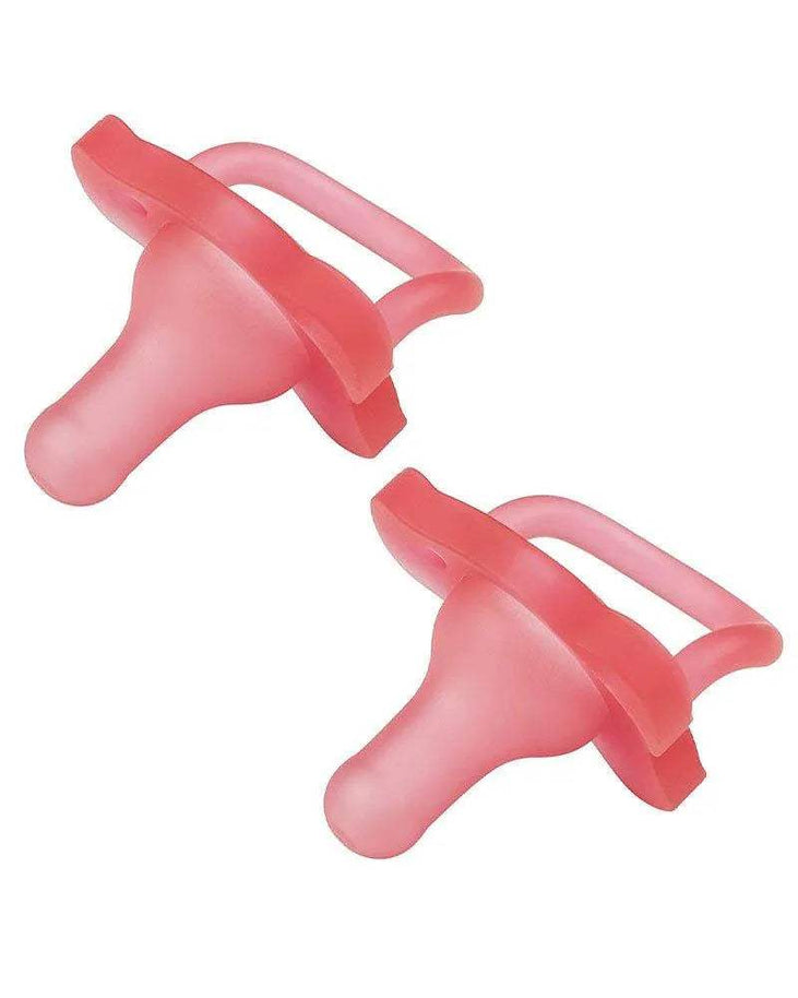 Dr. Brown's Pack de 2 Sucettes en silicone HappyPaci 0M+ - Rose - Dr. Brown's - Sucettes pour bébé Maroc -www.babyboss.ma