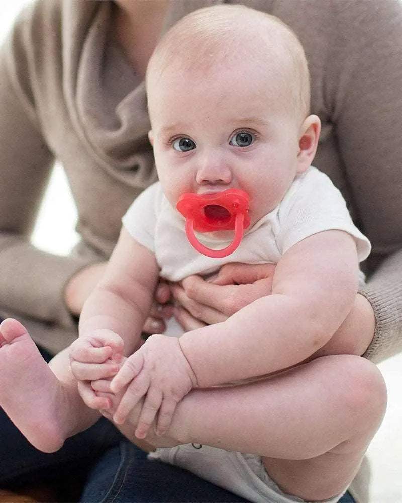 Dr. Brown's Pack de 2 Sucettes en silicone HappyPaci 0M+ - Rose - Dr. Brown's - Sucettes pour bébé Maroc -www.babyboss.ma